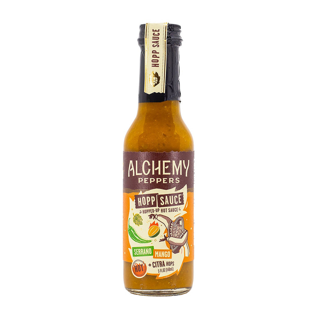 Alchemy Peppers Serrano Mango Hopp Sauce - Lucifer's House of Heat