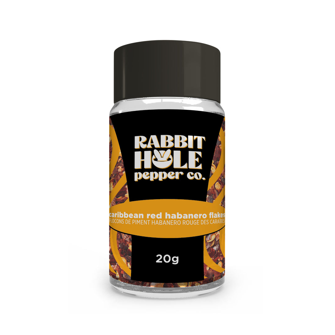 Rabbit Hole Caribbean Red Habanero Pepper Flakes - Lucifer's House of Heat