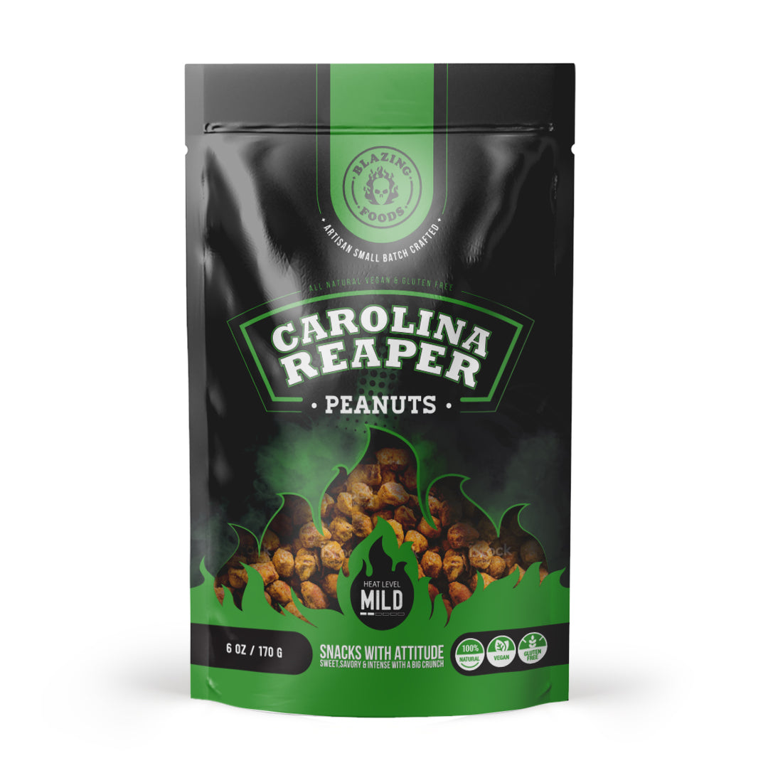 Carolina Reaper Peanuts (MILD Heat Level) - Lucifer's House of Heat