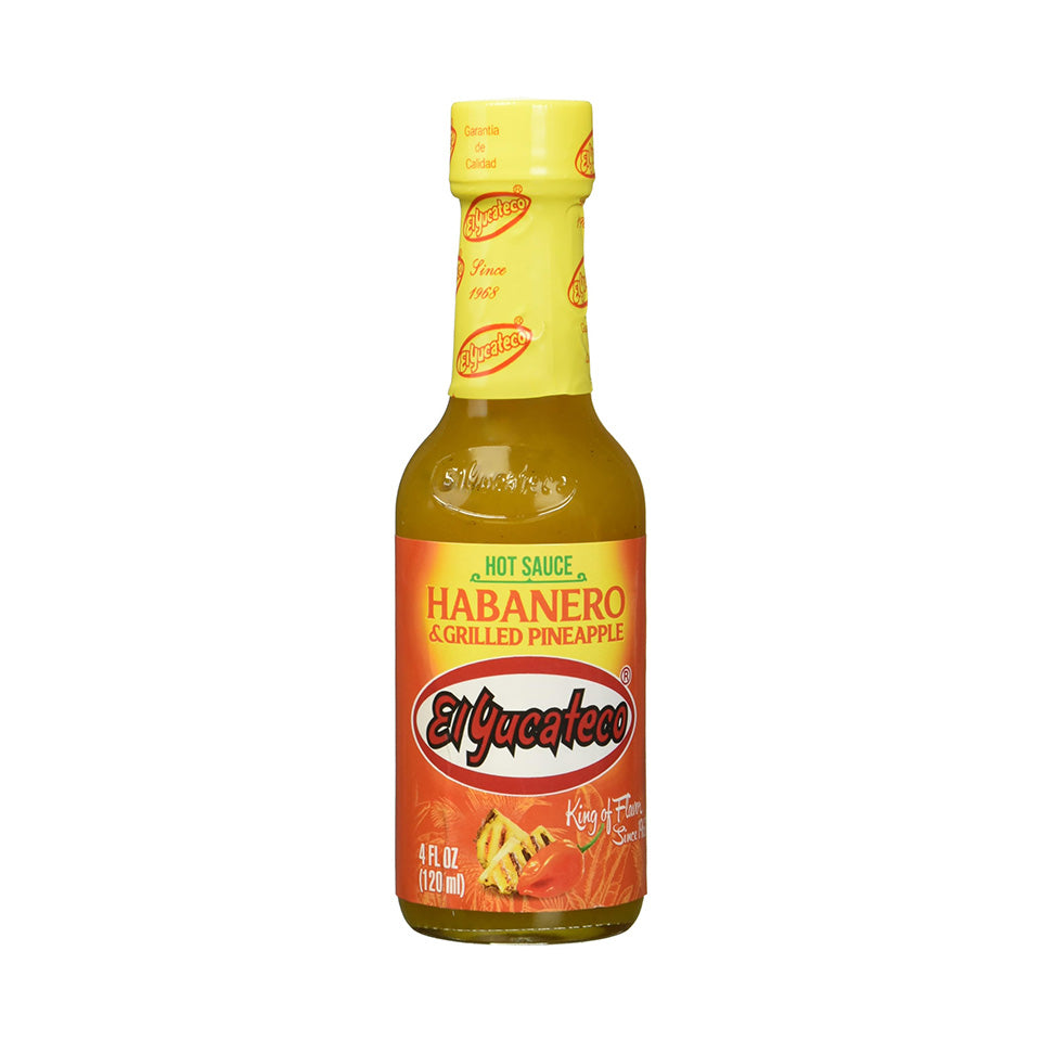 El Yucateco Habanero & Grilled Pineapple Hot Sauce - Lucifer's House of Heat