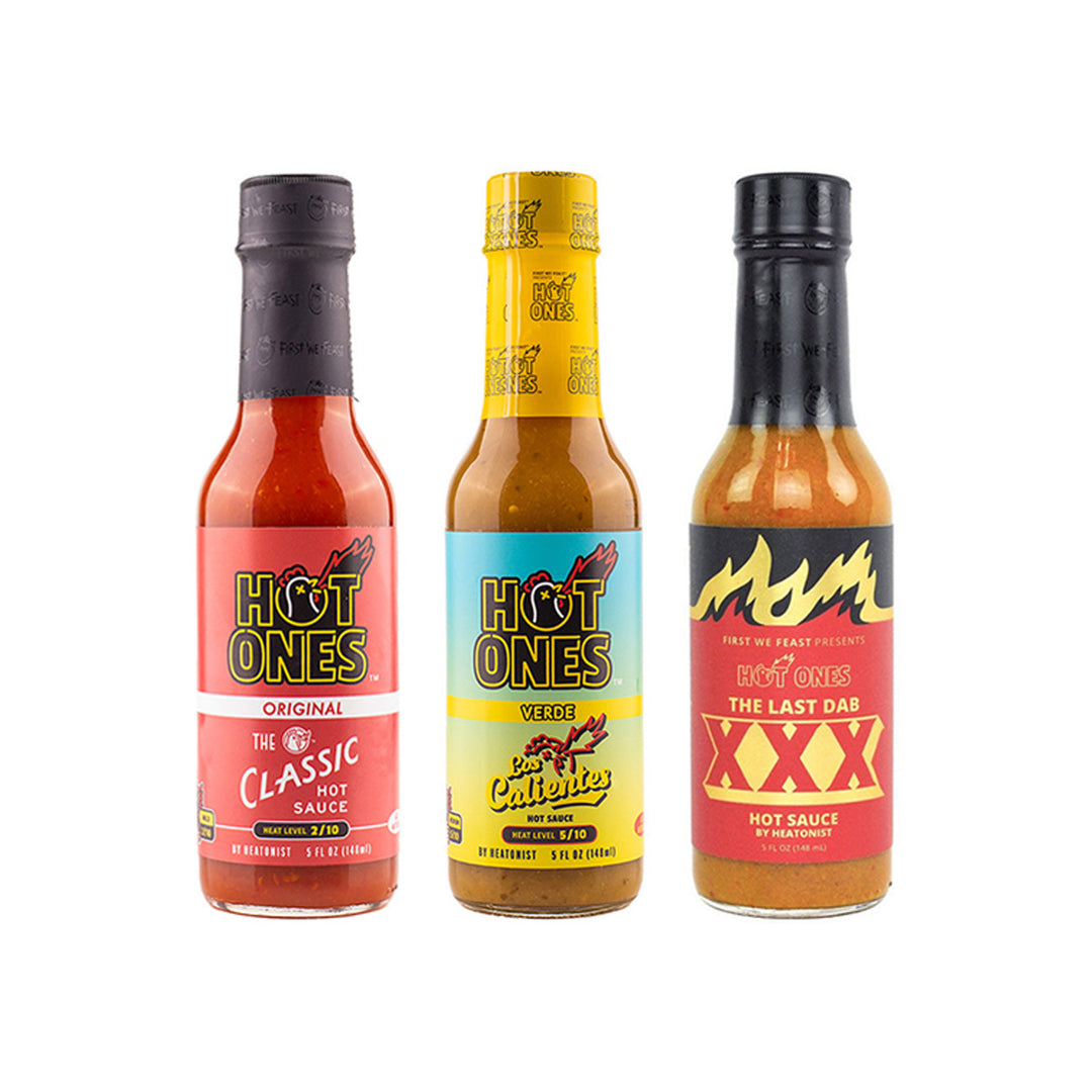 Hot Ones Hot Sauce Lineup Trio Pack (1.0) - Lucifer's House of Heat