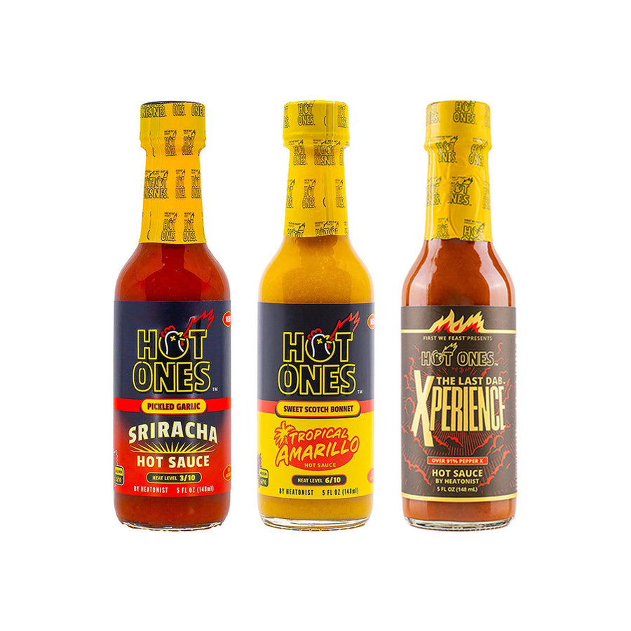 Hot Ones Hot Sauce Lineup Trio Pack (5.0) - Lucifer's House of Heat