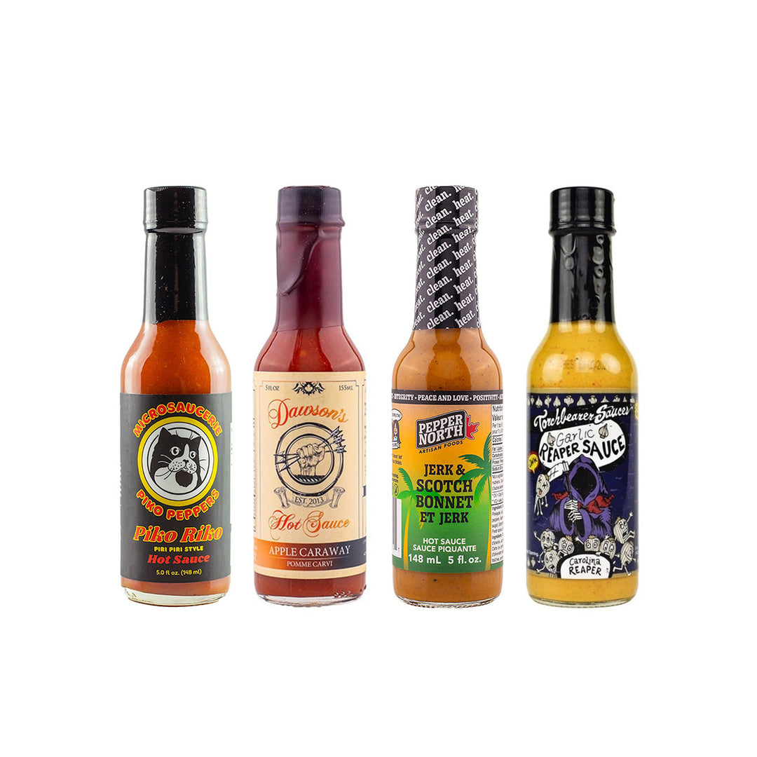 Hot Ones Rising Heat Hot Sauce Gift Pack (3.1) - Lucifer's House of Heat