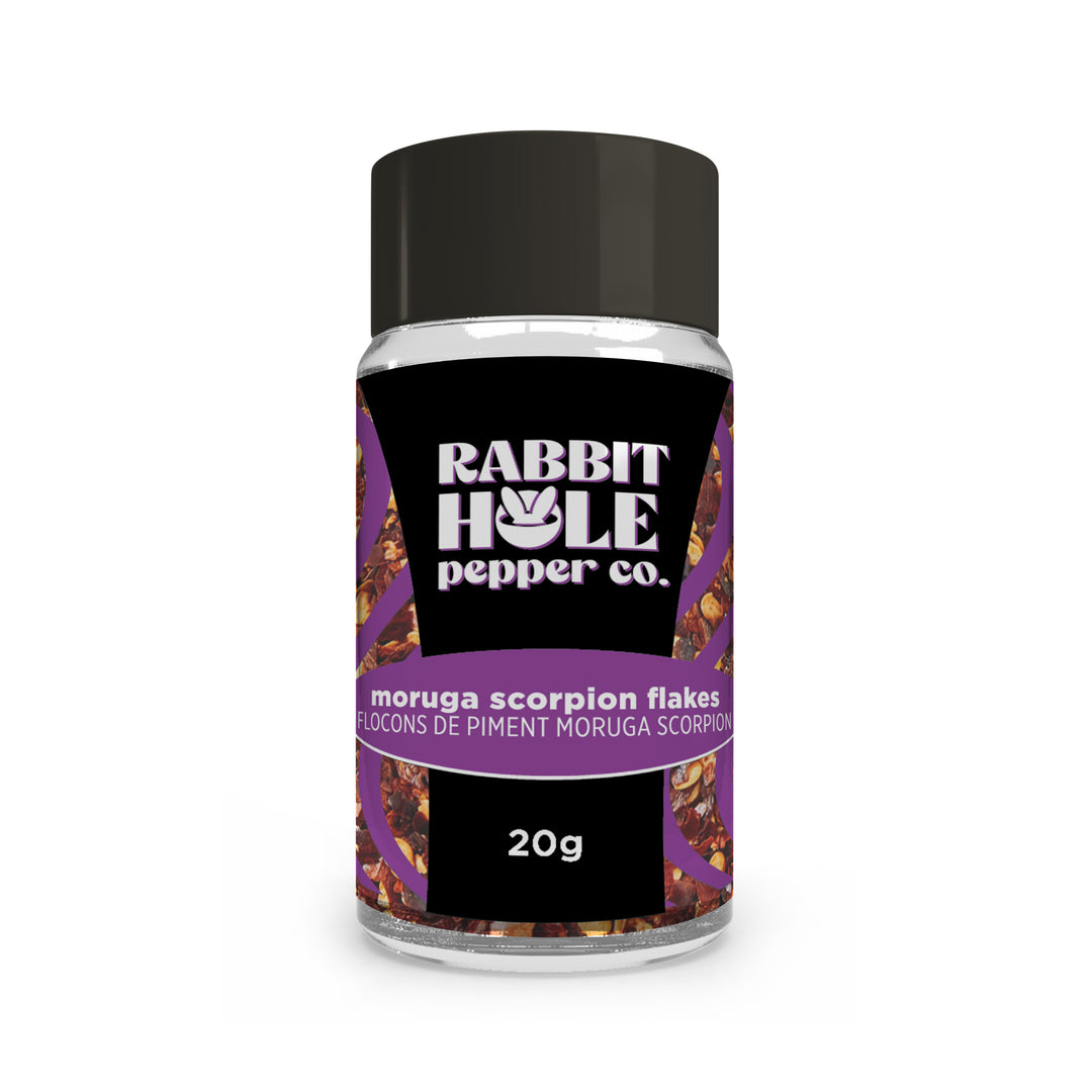 Rabbit Hole Moruga Scorpion Pepper Flakes - Lucifer's House of Heat