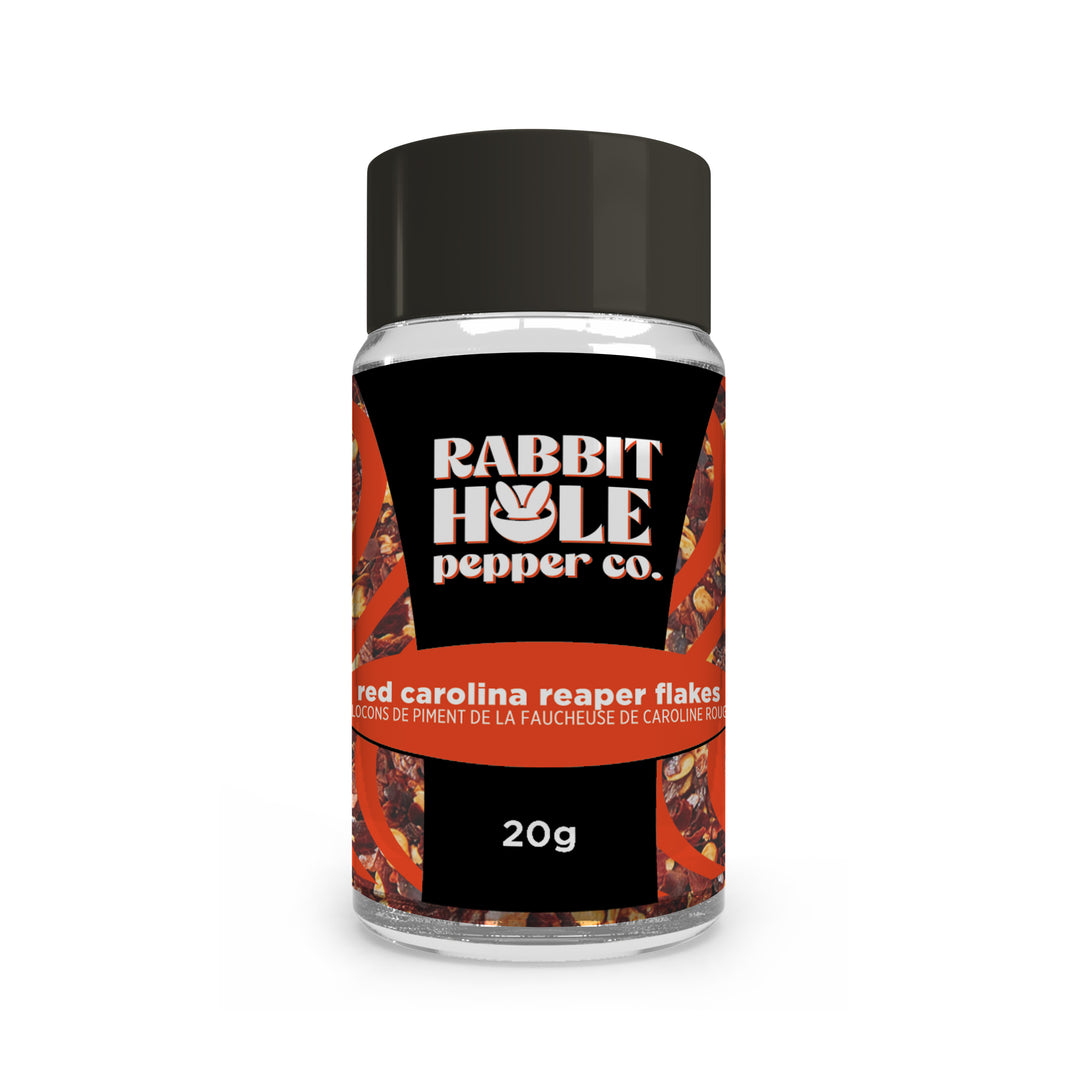 Rabbit Hole Red Carolina Reaper Pepper Flakes - Lucifer's House of Heat