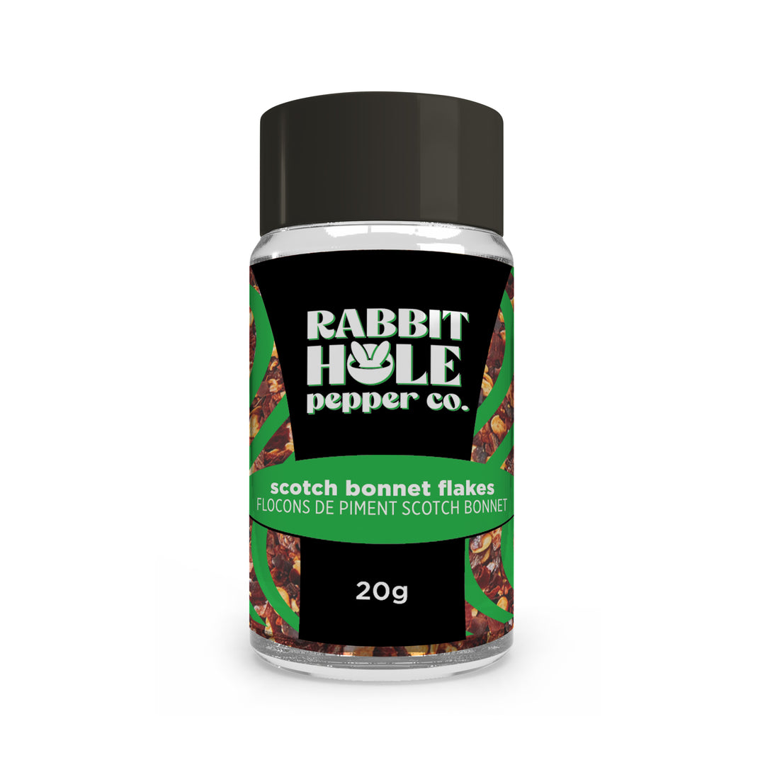 Rabbit Hole Scotch Bonnet Pepper Flakes - Lucifer's House of Heat