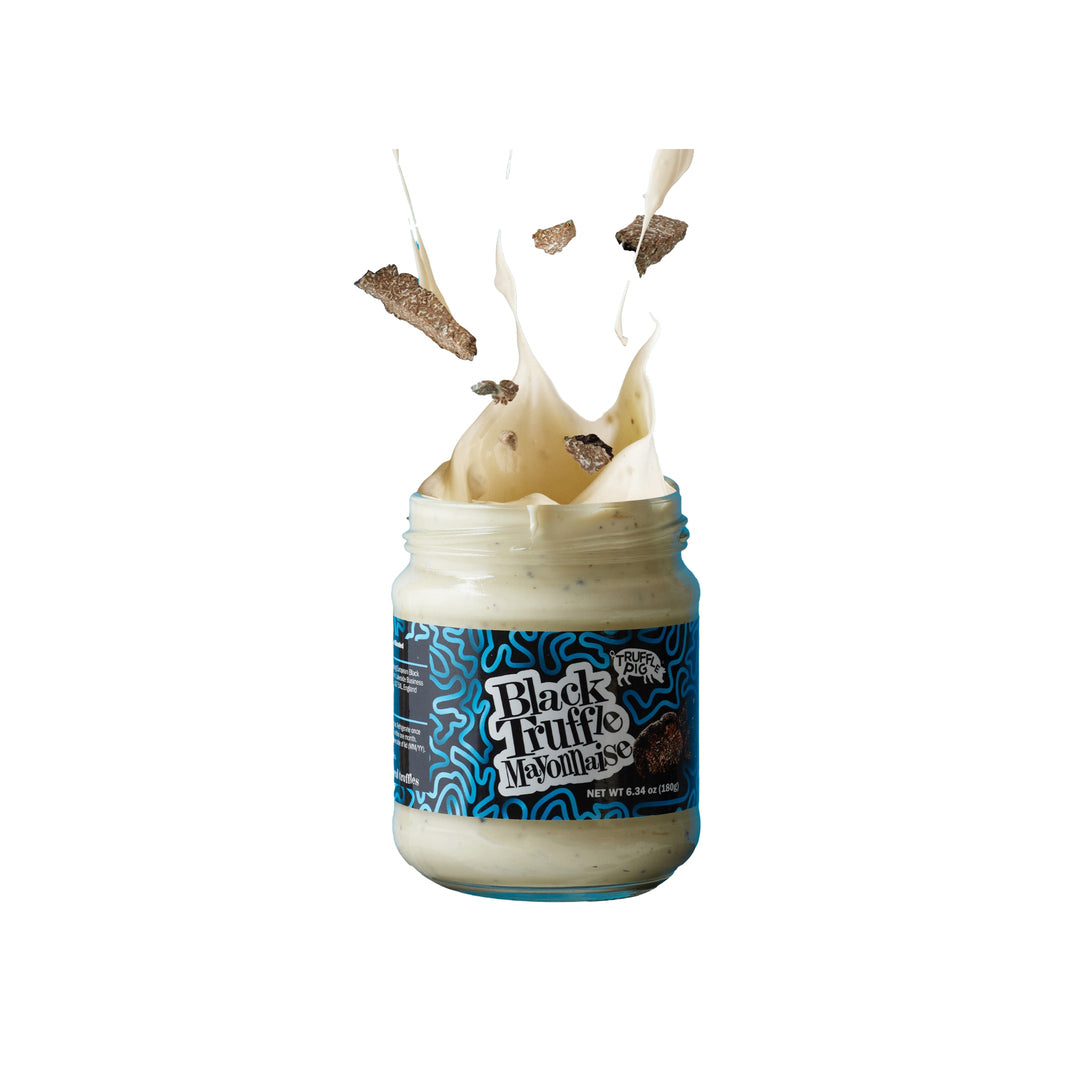 Truffle Pig Black Truffle Mayonnaise CLEARANCE (BEST BEFORE DATE 07/24/2025) - Lucifer's House of Heat