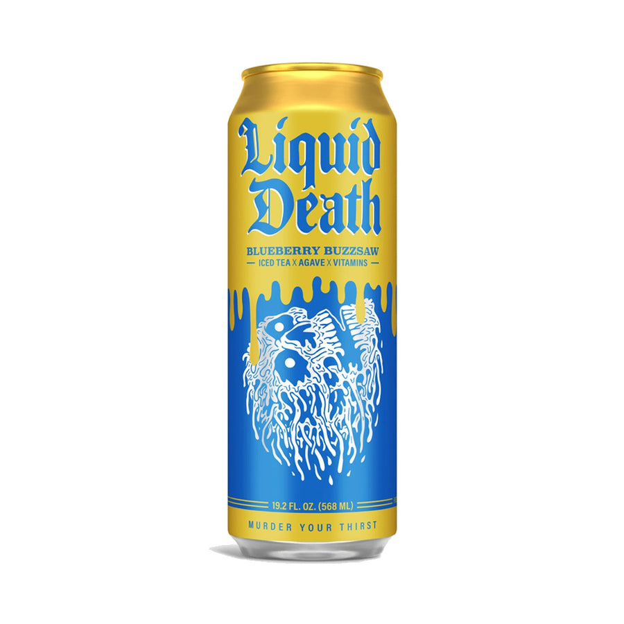 Liquid Death Blueberry Buzzsaw (568ml) - Lucifer's House of Heat