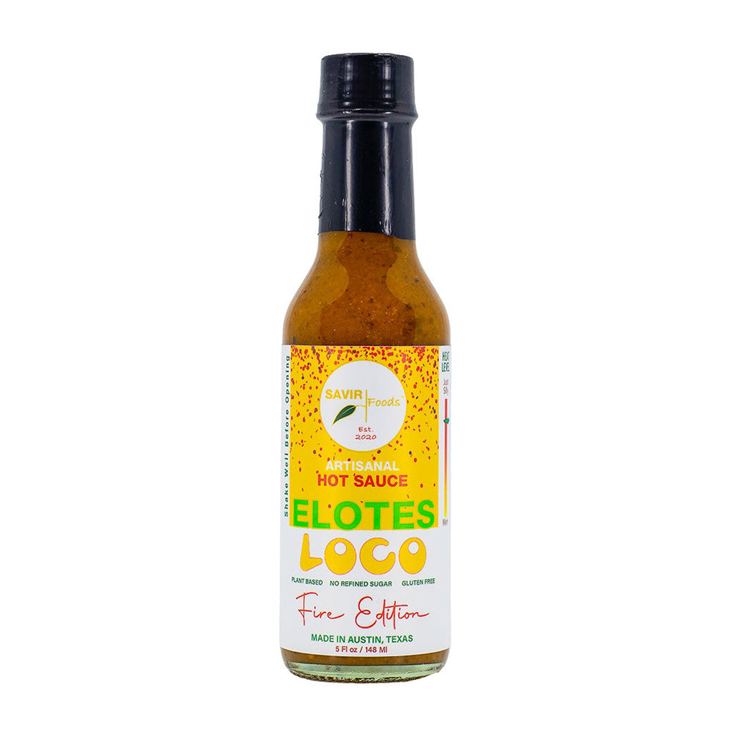 Savir Foods Elotes Loco Fire Edition Hot Sauce - Lucifer's House of Heat