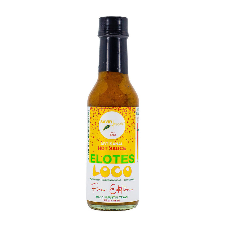 Savir Foods Elotes Loco Fire Edition Hot Sauce - Lucifer's House of Heat
