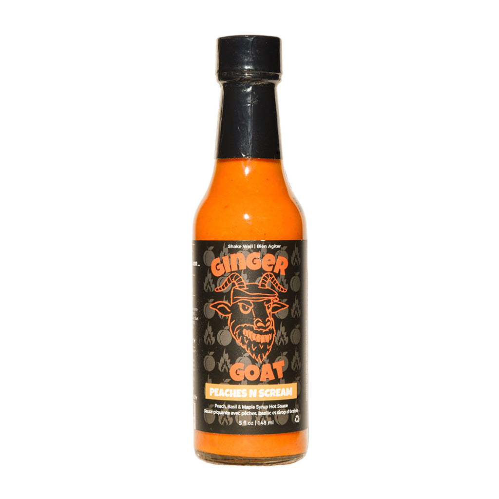 Ginger Goat Peaches N Scream Hot Sauce - Lucifer's House of Heat