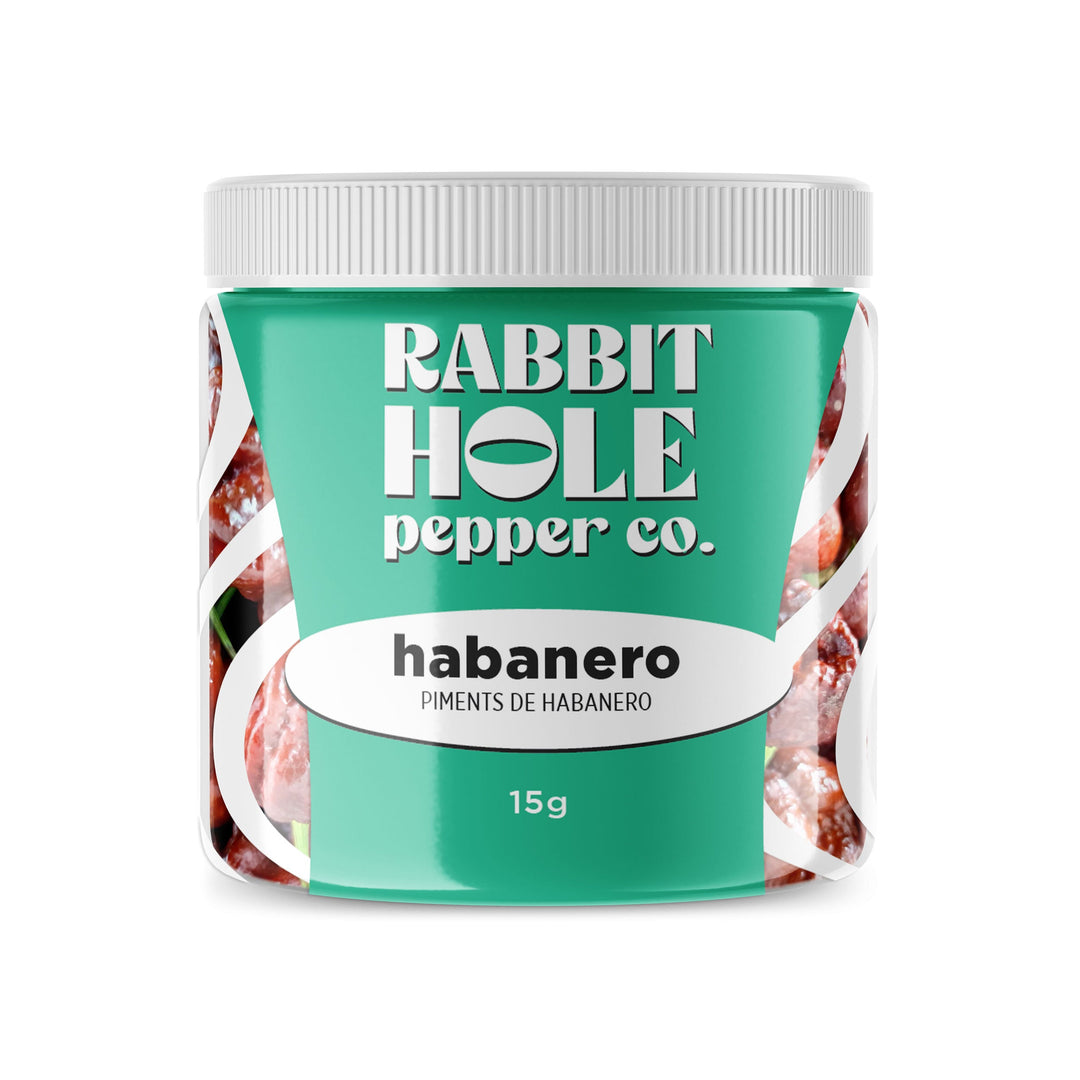 Rabbit Hole Habanero Dried Pepper Pods (350,000 SHU) - Lucifer's House of Heat