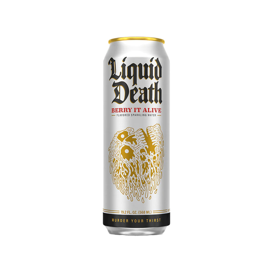 Liquid Death Berry It Alive (568ml) - Lucifer's House of Heat