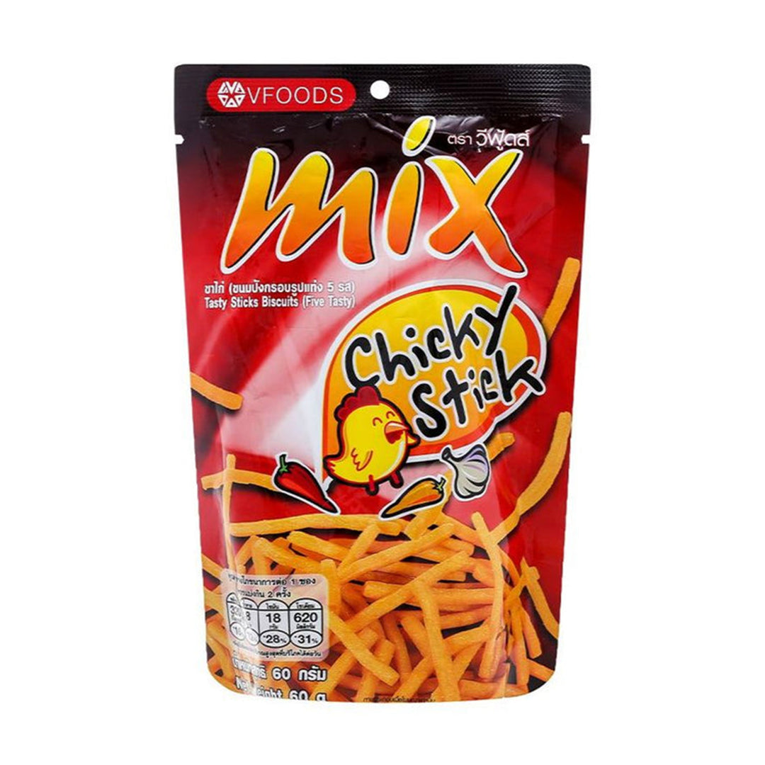 VFOODS Mix Chicky Stick Chicken Biscuit Sticks (60g) - Lucifer's House of Heat