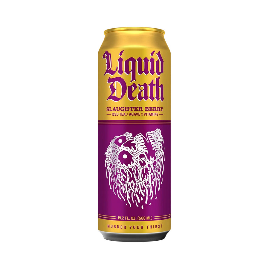 Liquid Death Slaughter Berry (568ml) - Lucifer's House of Heat