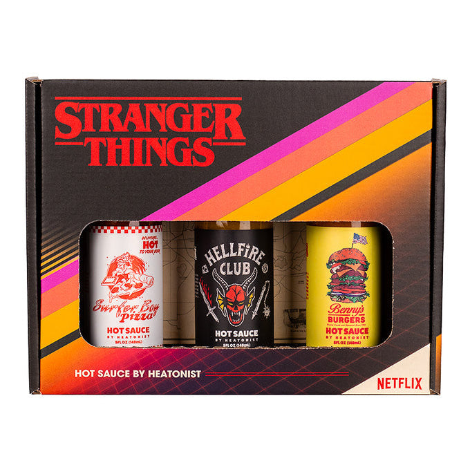Stranger Things Hot Sauce Trio Pack - Lucifer's House of Heat