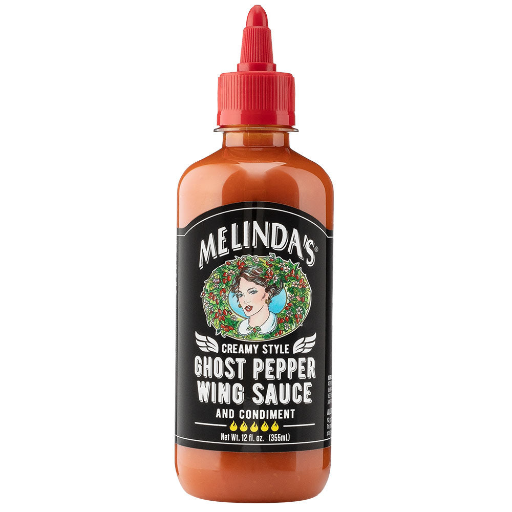 Melinda's Creamy Style Ghost Pepper Wing Sauce - Lucifer's House of Heat