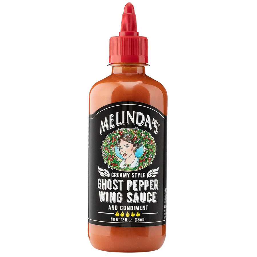 Melinda's Creamy Style Ghost Pepper Wing Sauce - Lucifer's House of Heat