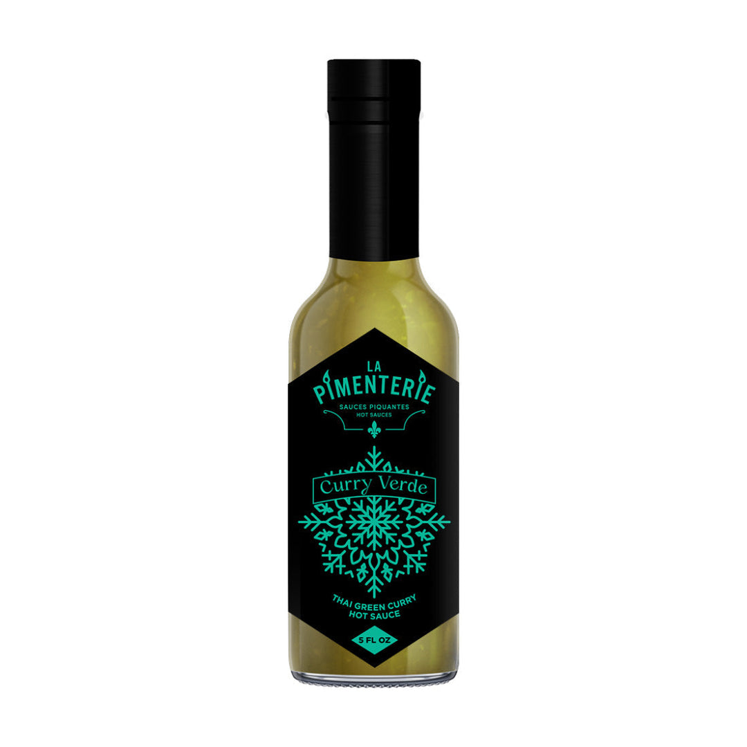 La Pimenterie Curry Verde Hot Sauce - CLEARANCE (PAST BEST BEFORE DATE 03/07/2025) - Lucifer's House of Heat