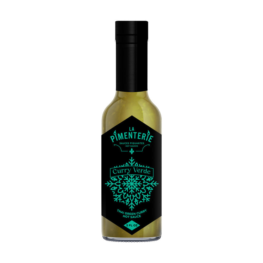 La Pimenterie Curry Verde Hot Sauce - Lucifer's House of Heat