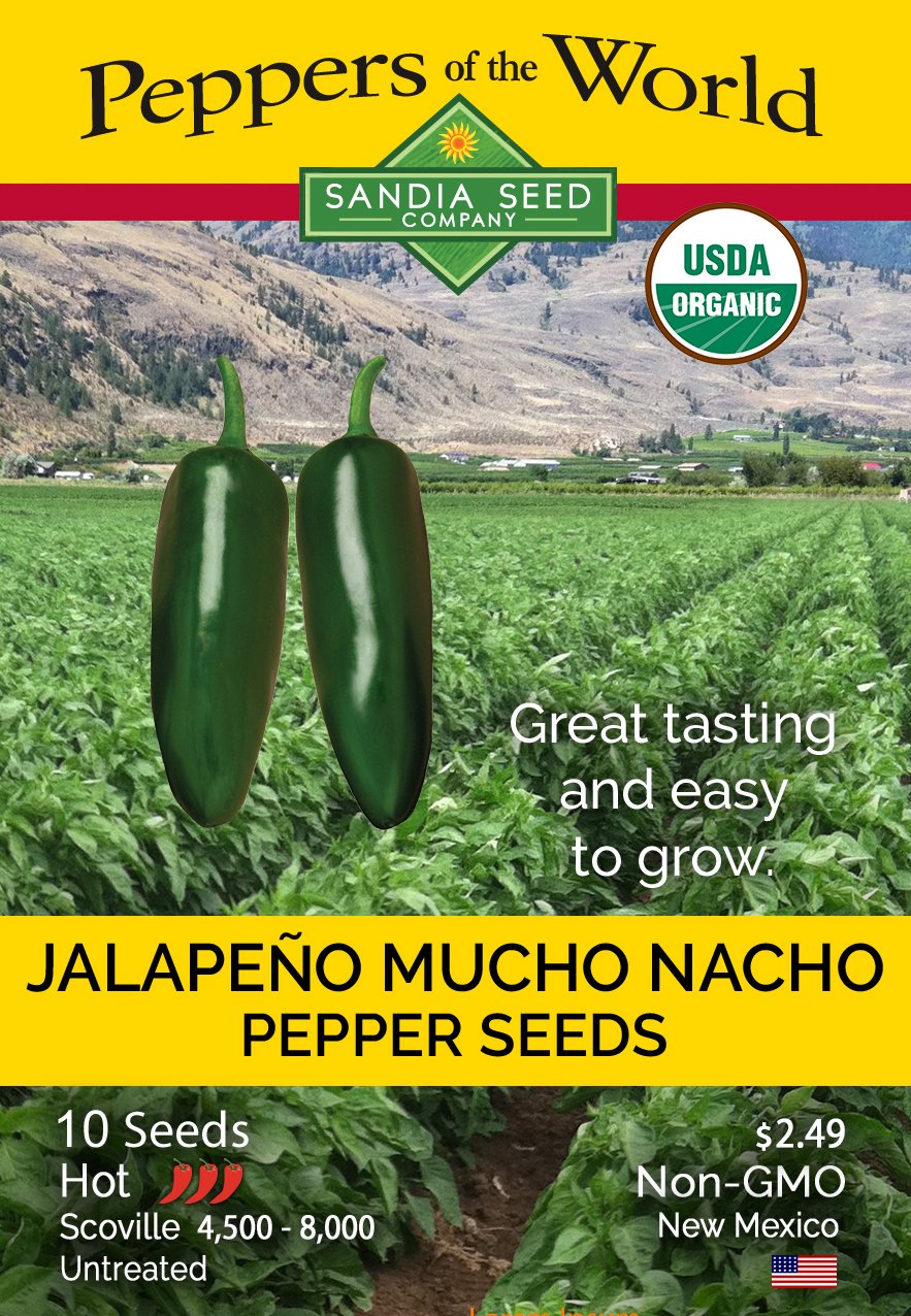 Jalapeno Mucho Nacho Seeds - Lucifer's House of Heat