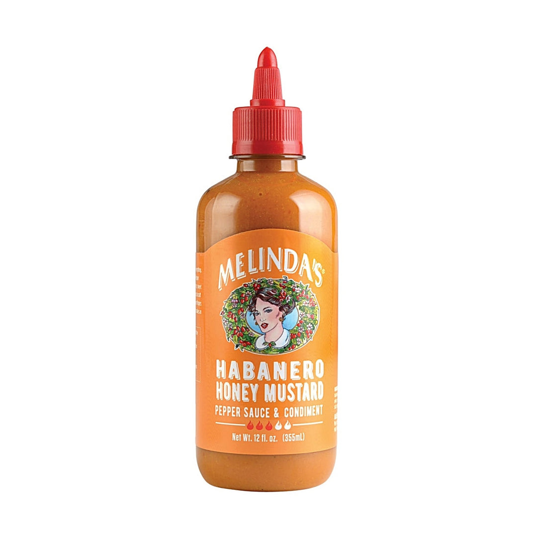 Melinda's Hot Habanero Honey Mustard Pepper Sauce - Lucifer's House of Heat