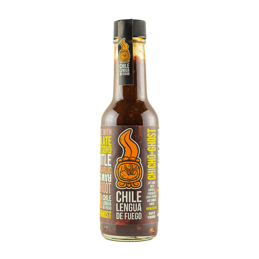 Chile Lengua De Fuego Chicho Ghost Hot Sauce - Lucifer's House of Heat