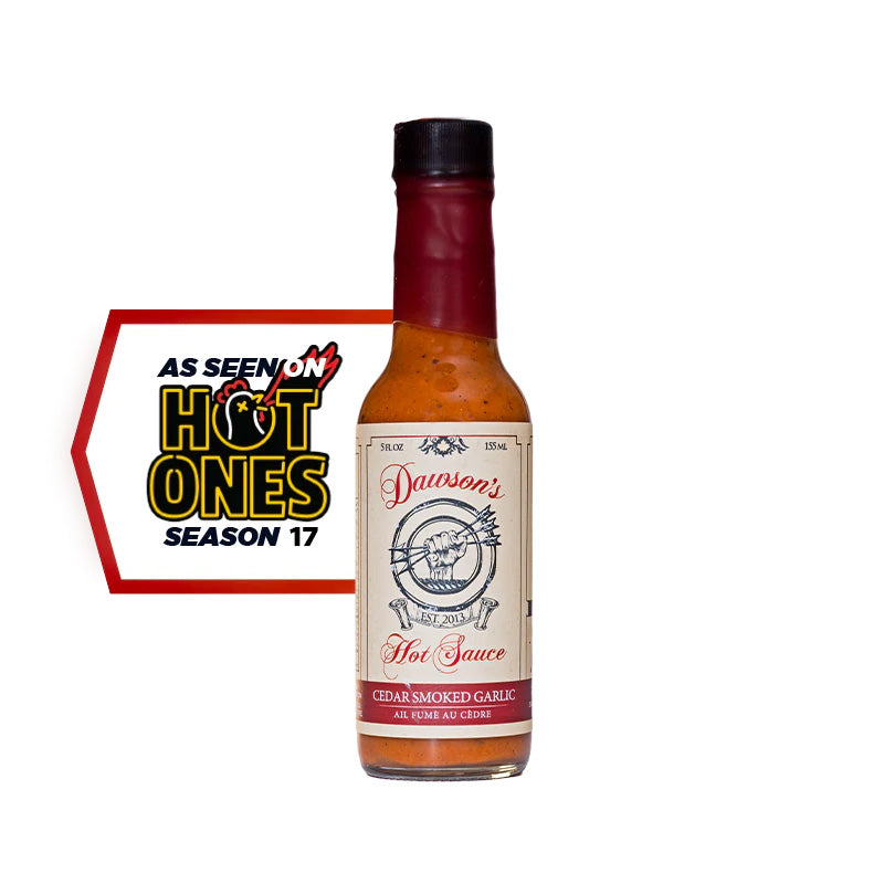 Dawson's Cedar Smoked Garlic Hot Sauce - Lucifer's House of Heat