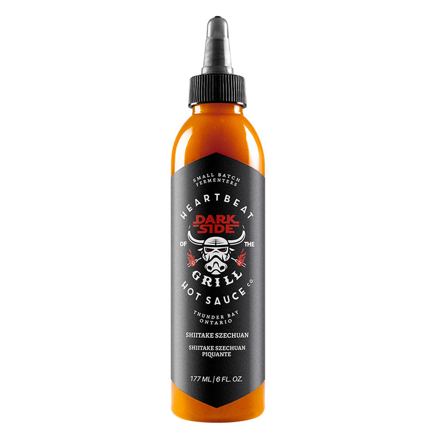 Heartbeat Darkside Of The Grill Shiitake Szechuan Hot Sauce - Lucifer's House of Heat