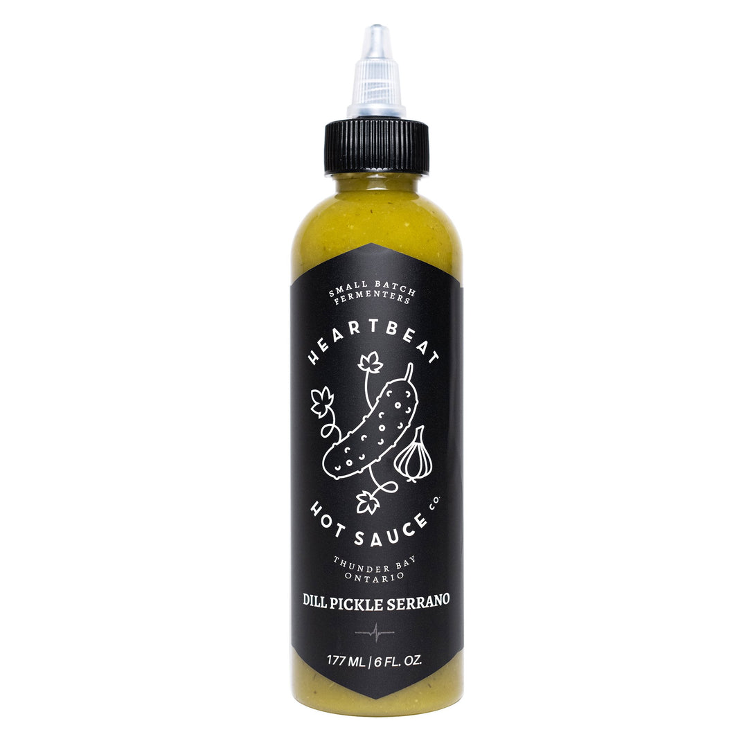 Heartbeat Hot Sauce Dill Pickle Serrano - Lucifer's House of Heat