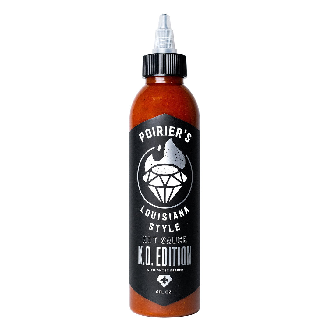 Heartbeat Poirier's Louisiana Style Hot Sauce K.O. EDITION - Lucifer's House of Heat