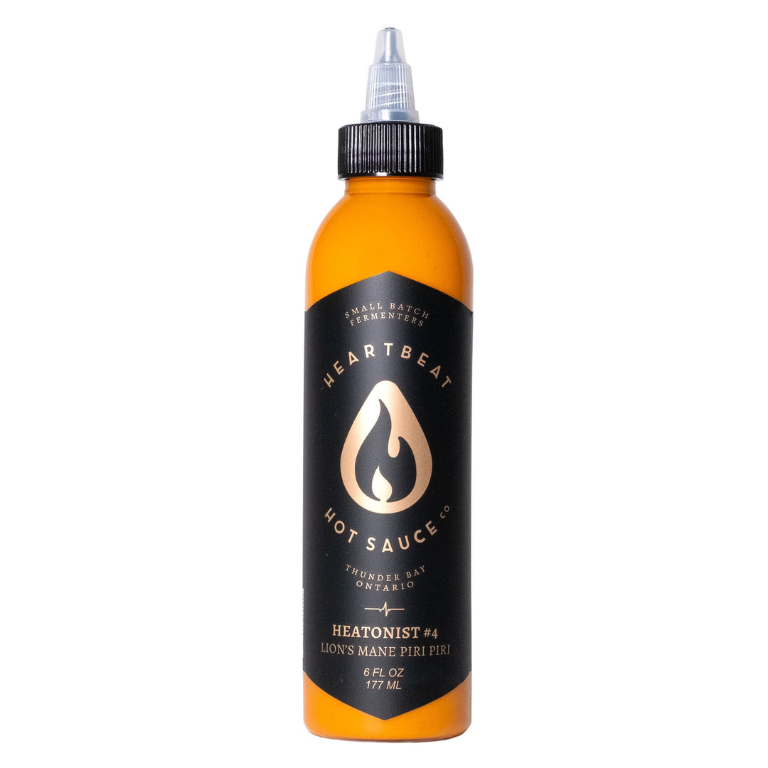 Heartbeat Hot Sauce Lion's Mane Piri Piri - Lucifer's House of Heat