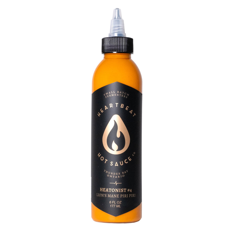 Heartbeat Hot Sauce Lion's Mane Piri Piri - Lucifer's House of Heat