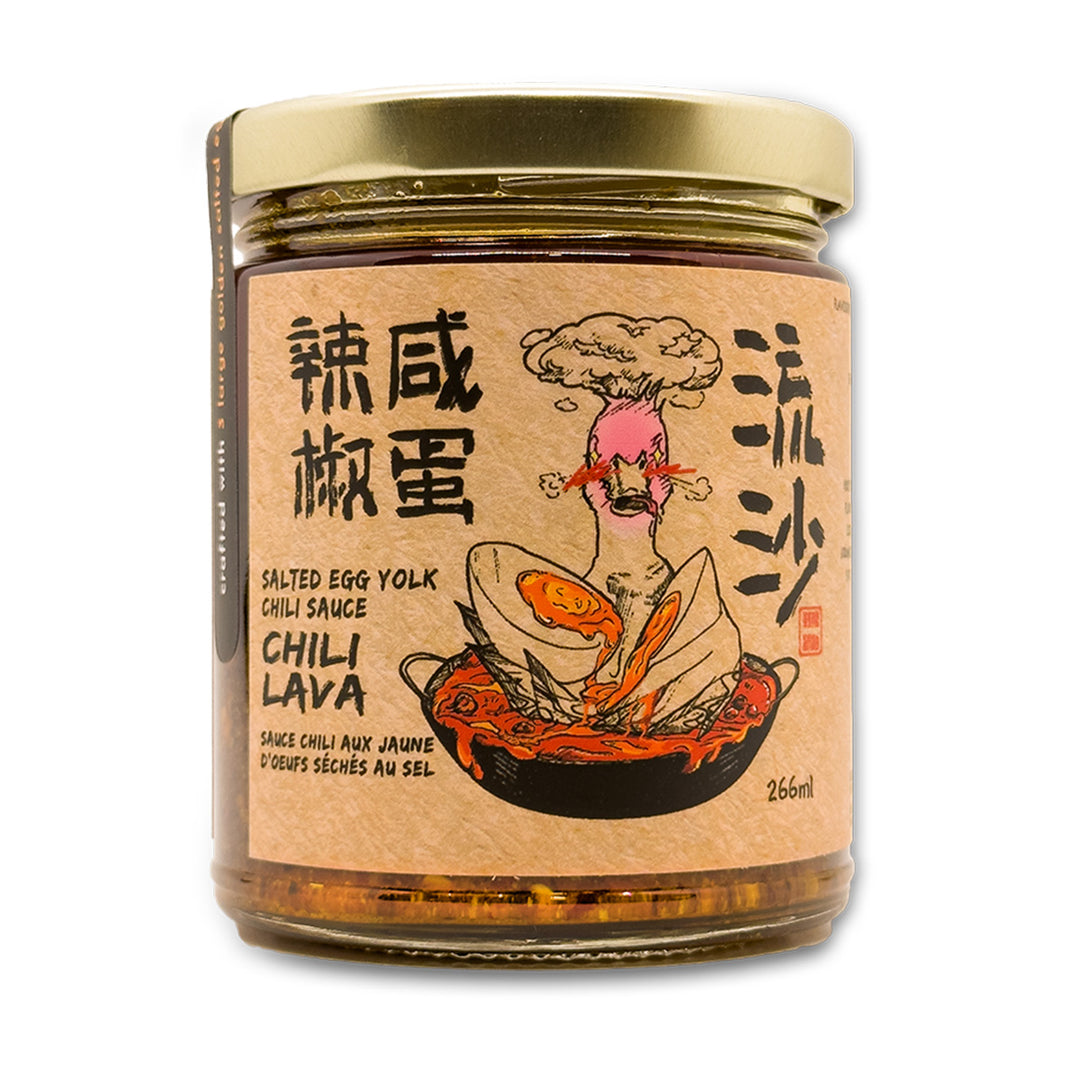 Holy Duck Chili Lava Salted Eggs - Lucifer's House of Heat