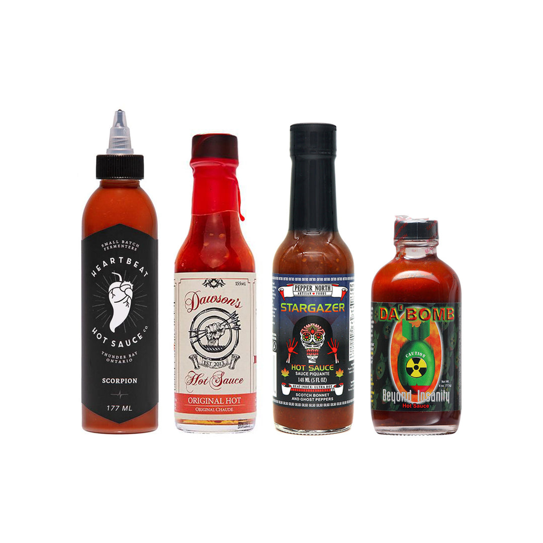 Hot Ones Rising Heat Hot Sauce Gift Pack (1.3) - Lucifer's House of Heat