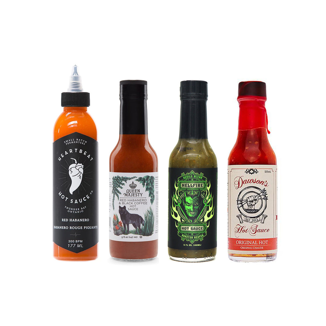 Hot Ones Rising Heat Hot Sauce Gift Pack (2.1) - Lucifer's House of Heat