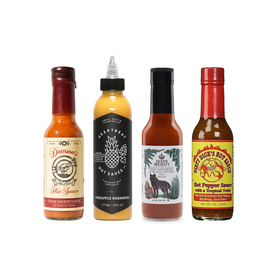 Hot Ones Rising Heat Hot Sauce Gift Pack (2.2) - Lucifer's House of Heat