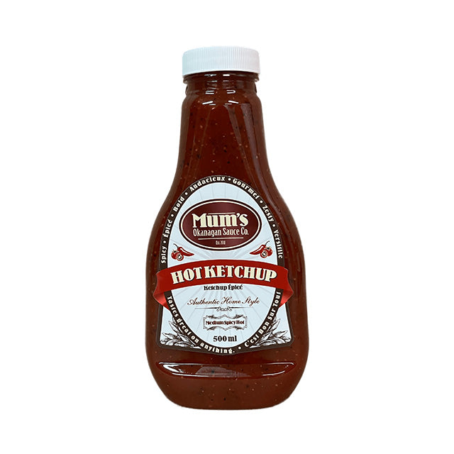 Mum's Okanagan Sauce Co. Hot Ketchup Medium Spicy Hot - Lucifer's House of Heat