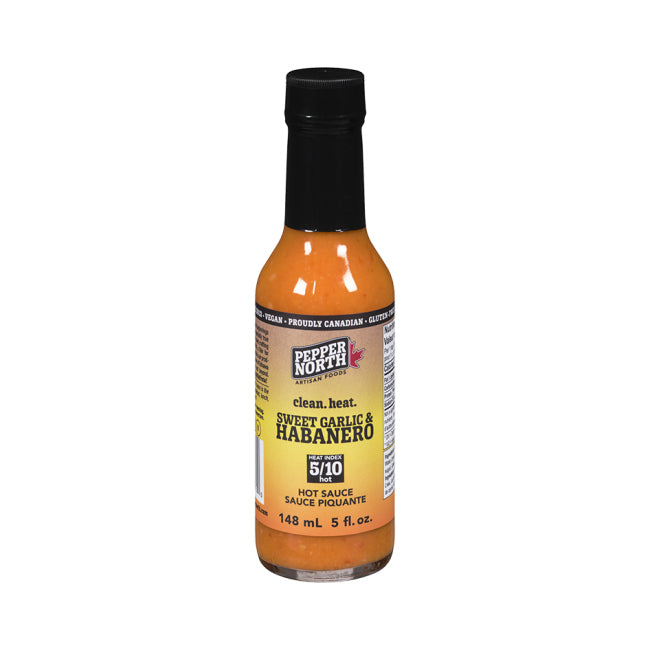 Pepper North Sweet Garlic & Habanero Hot Sauce - Lucifer's House of Heat