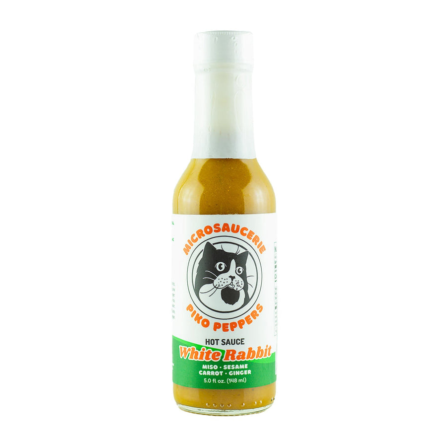 Microsaucerie Piko Peppers White Rabbit Hot Sauce - Lucifer's House of Heat