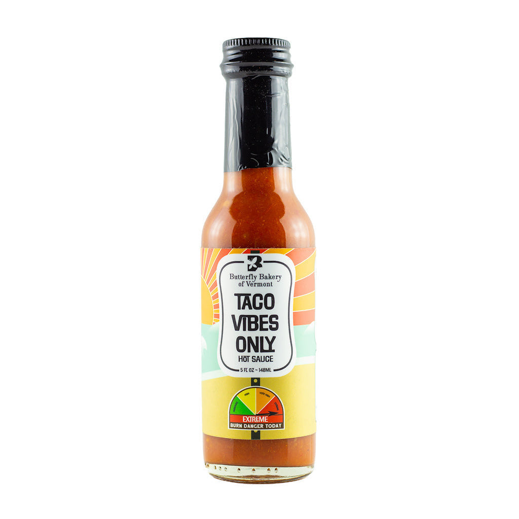 Butterfly Bakery Taco Vibes Only Hot Sauce - Lucifer's House of Heat