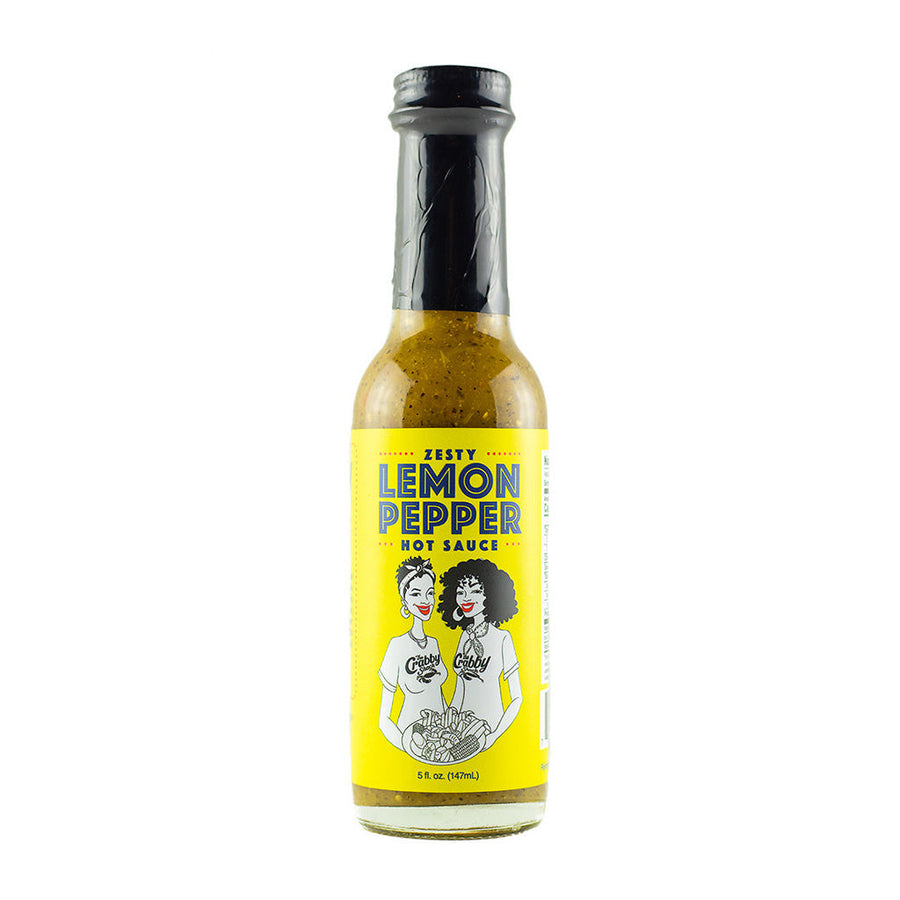 The Crabby Shack Zesty Lemon Pepper Hot Sauce - Lucifer's House of Heat
