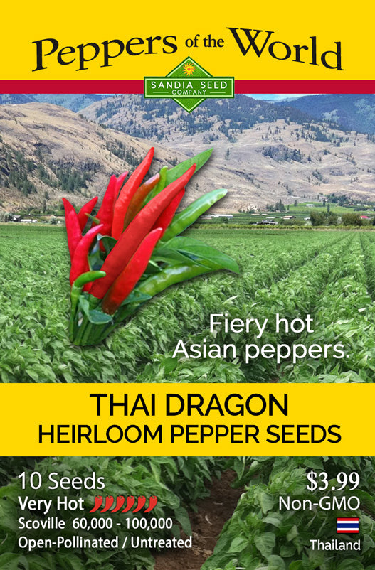 Thai Dragon Pepper Seeds - Lucifer's House of Heat