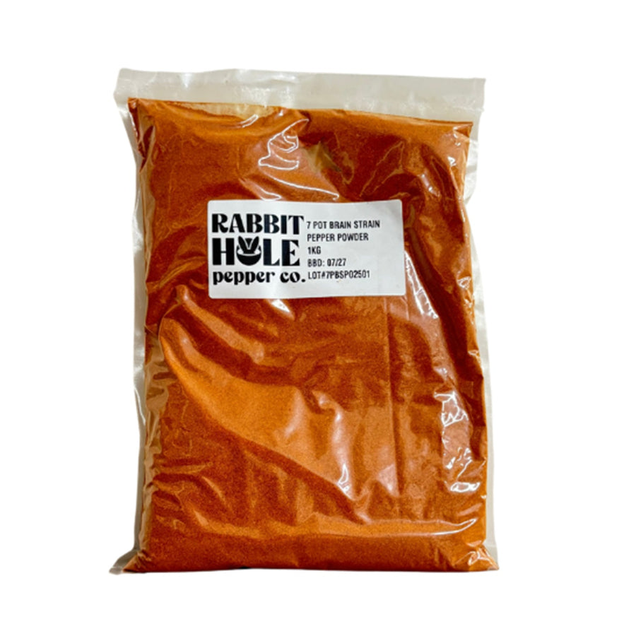 Bulk 7 Pot Brain Strain Pepper Powder - Lucifer's House of Heat