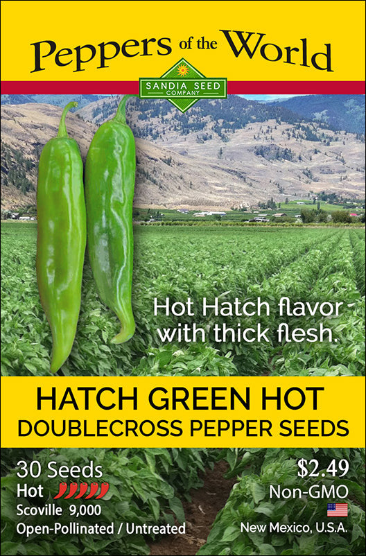 Hatch Green Hot - Doublecross Chile Seeds - Lucifer's House of Heat
