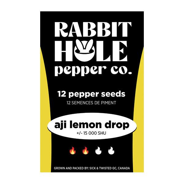 Aji Lemon Drop Hot Pepper Seeds - Lucifer's House of Heat