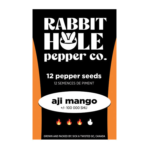 Aji Mango Hot Pepper Seeds - Lucifer's House of Heat