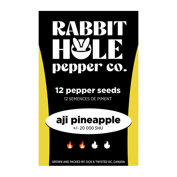 Aji Pineapple Hot Pepper Seeds - Lucifer's House of Heat