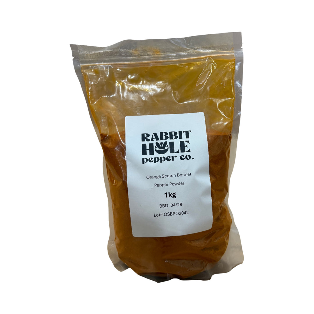 Bulk Orange Scotch Bonnet Pepper Powder
