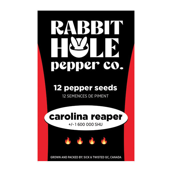 Carolina Reaper Hot Pepper Seeds - Lucifer's House of Heat